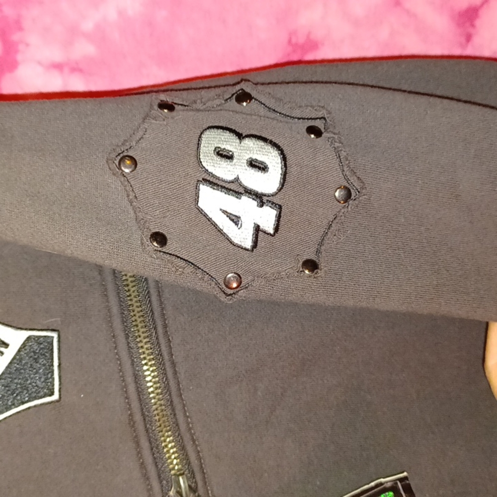 Men's M Jimmie Johnson zip sweatshirt - Picture 4 of 7